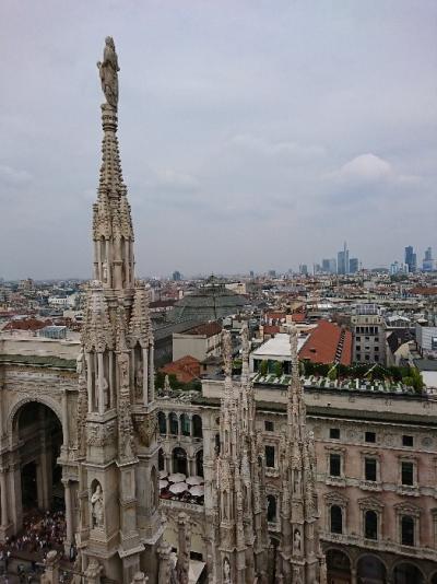 Duomo教会から見る街の風景