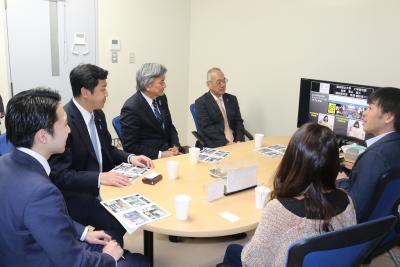 研究室の見学①