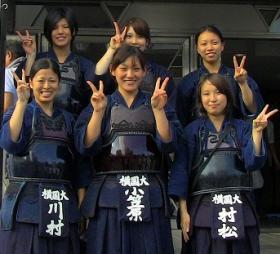 全日本女子学生剣道優勝大会への出場を決めた剣道部女子