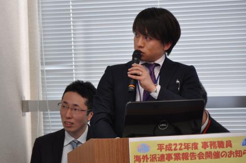 寺島さん(左)と長岡さん(右)