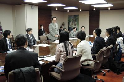 神奈川県知事を表敬訪問しました