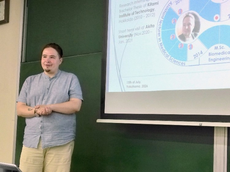 ドイツの研究代表者代理　ハンブルク応用科学大学スヴェン・カネンベルク博士
