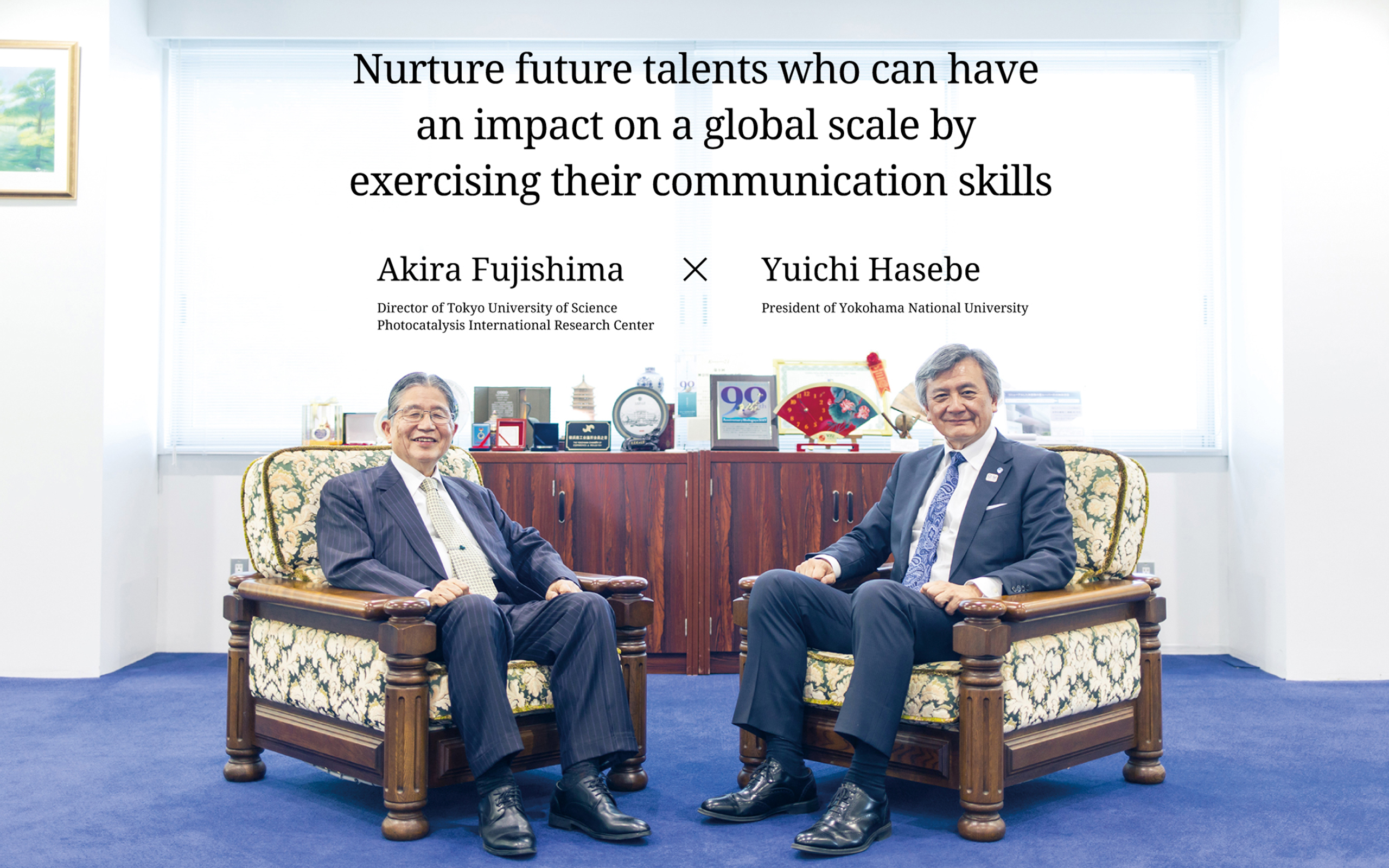 Nurture future talents who can have an impact on a global scale by exercising their communication skills