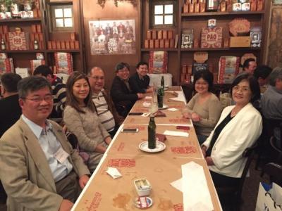 Exec. Director Nakamura and Alumni in Brazil