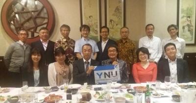                 　　　　 2017 YNU Indonesia Alumni meeting group photo