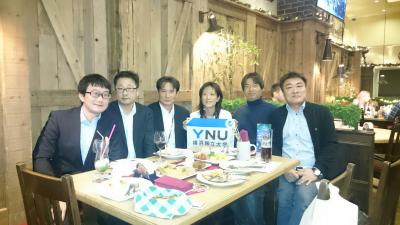 2017 YNU Moscow Alumni meeting group photo