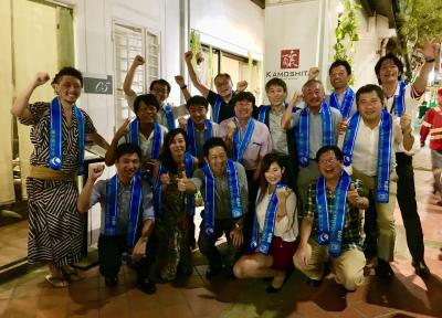 2018 YNU Singapore Alumni meeting group photo
