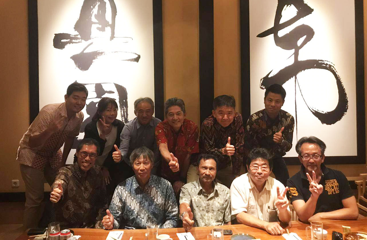                 　　　       　       2018年インドネシア同窓会（ジャカルタ）記念撮影