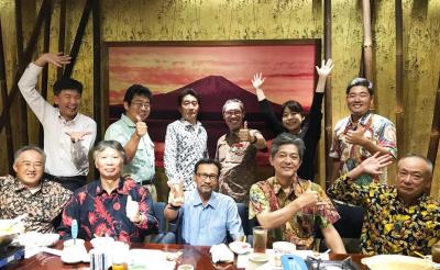                 　　　　2019 YNU Indonesia Alumni meeting group photo