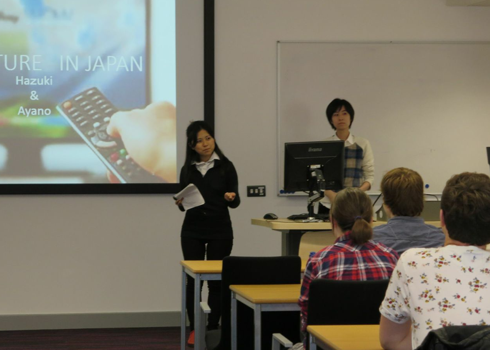 Presenting at University of East Anglia