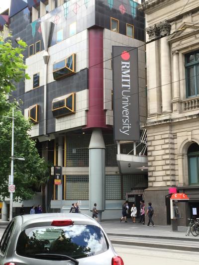 RMIT University on Swanston Street