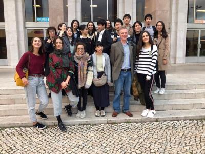 YNU and University of Lisbon Euro-Japan Dialogue members