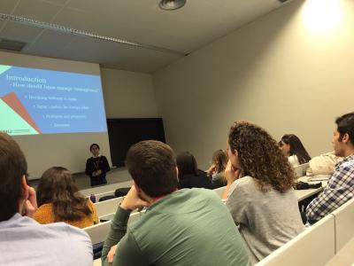 YNU presentation at University of Navarra