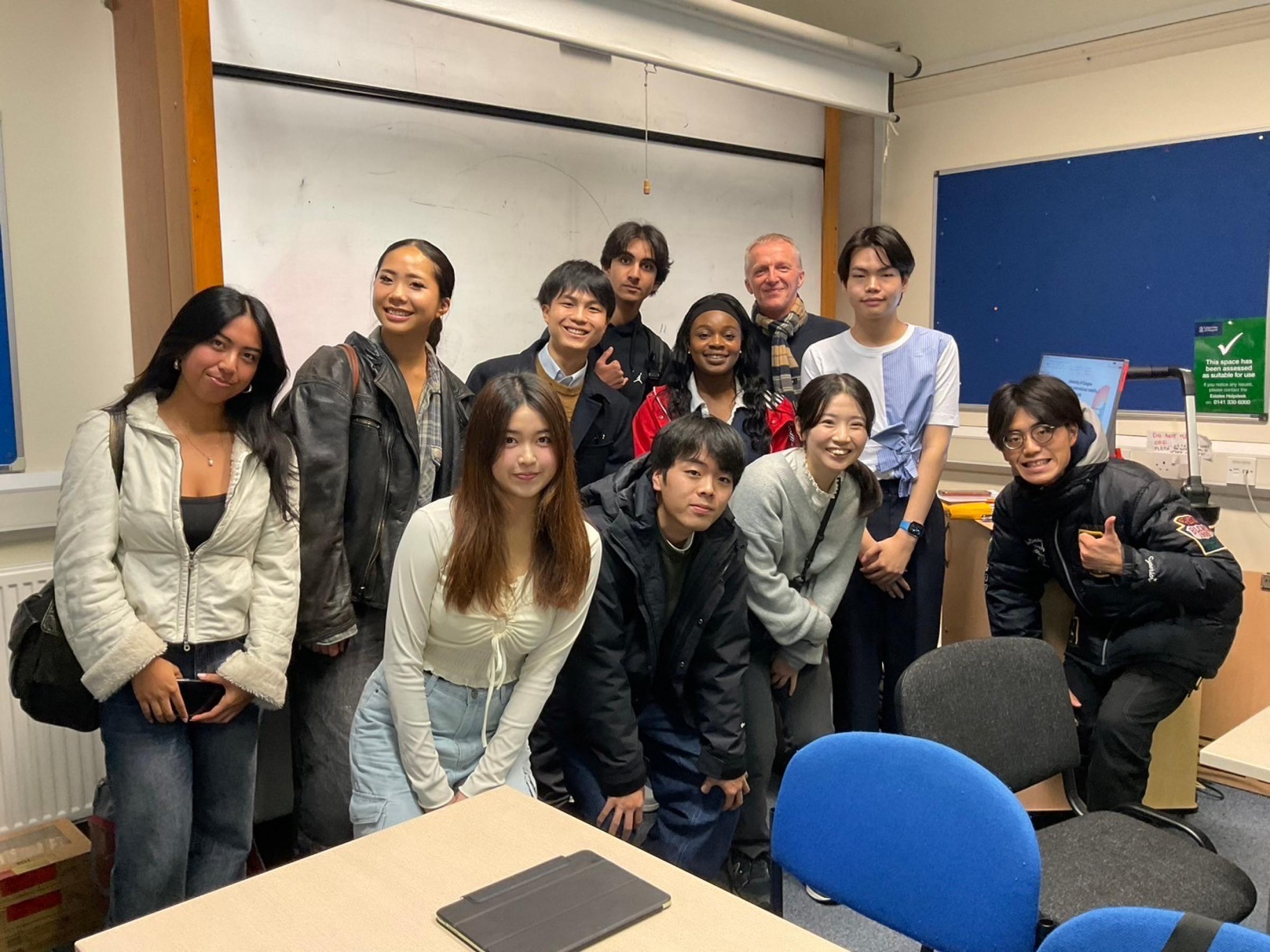 Lessons over at University of Glasgow
