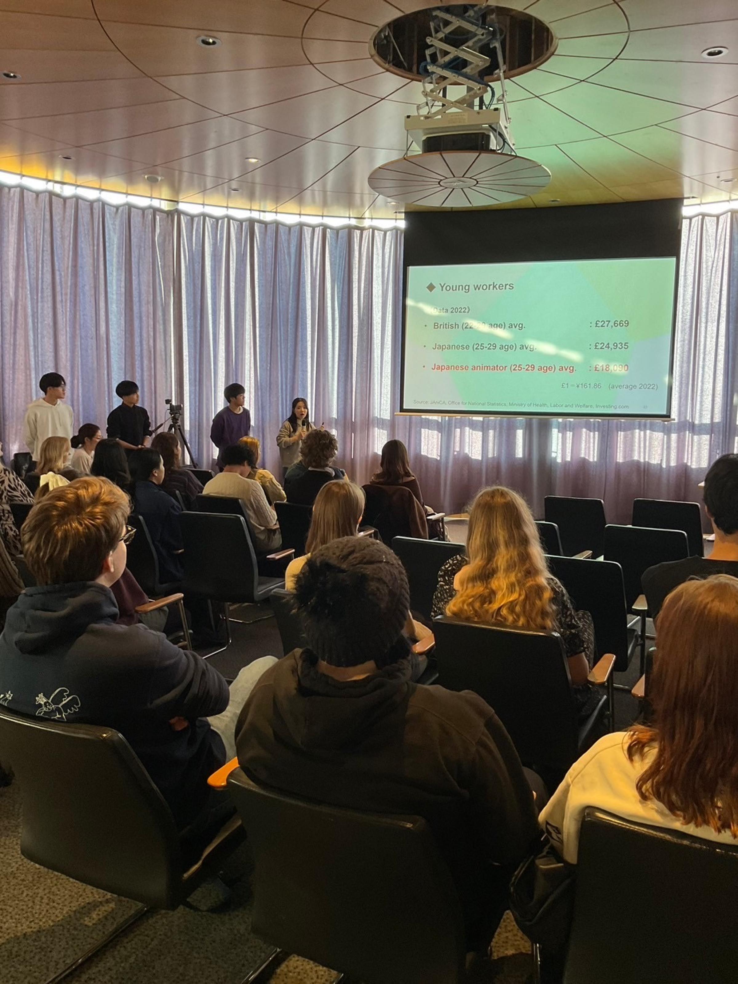 Presenting on global anime boom in Edinburgh