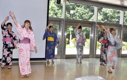 ファッションショーの様子