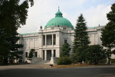 明治時代末期の洋風建築である表慶館