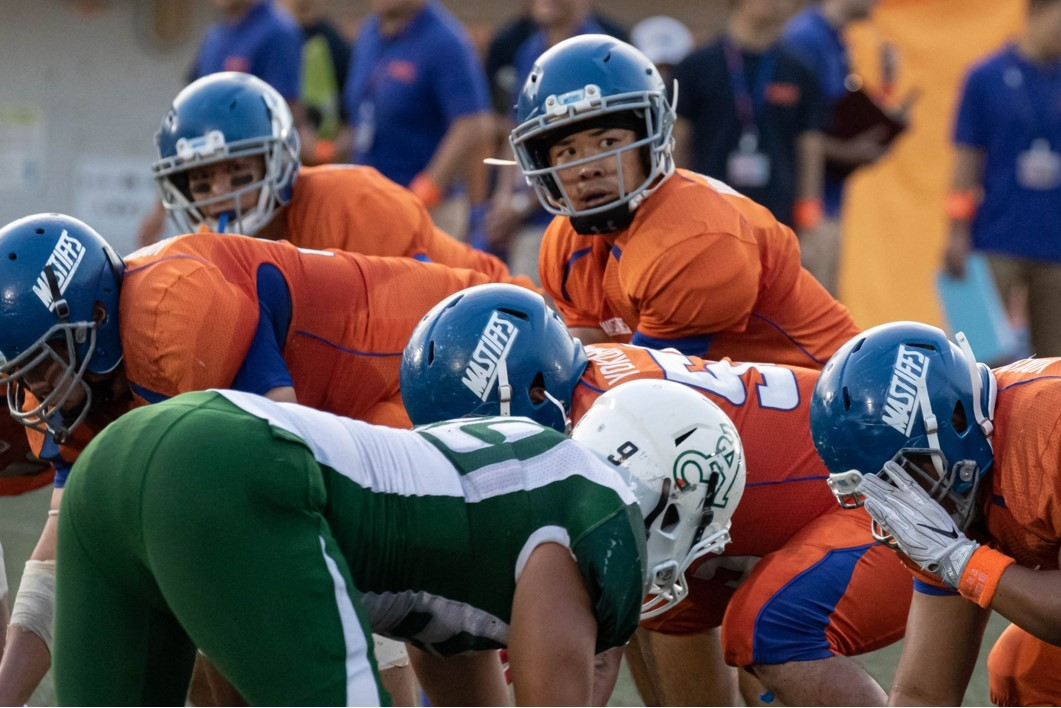 アメフト部mastiffs 秋リーグ戦3連勝中 横浜国立大学