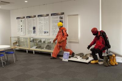 南極観測に関する展示