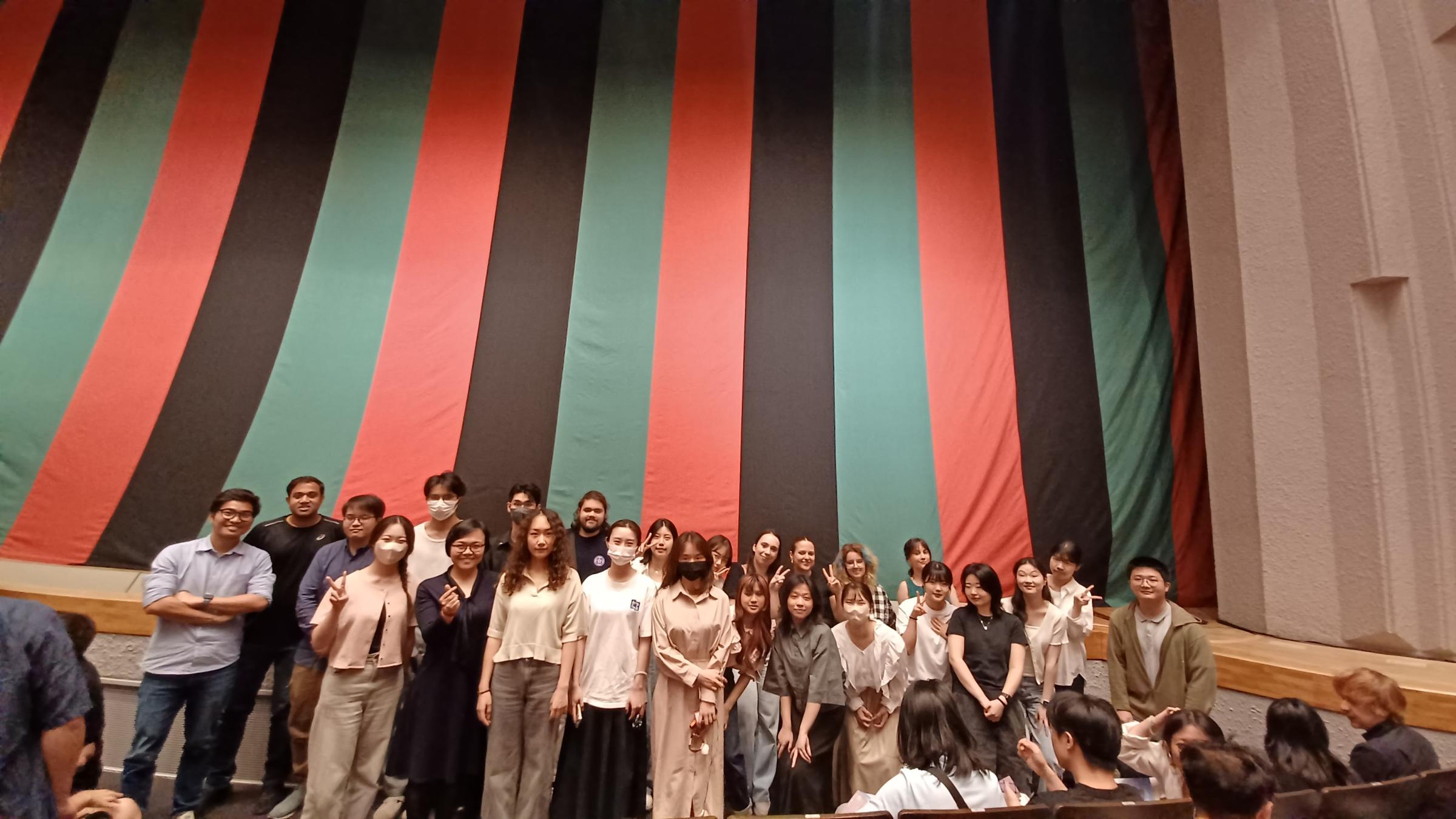 A group photo with smiling faces