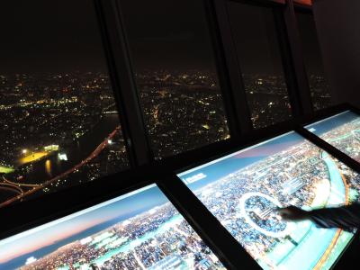 東京の夜景 The beautiful night view of Tokyo