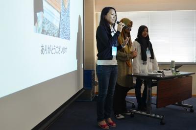Presentation by YNU students