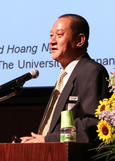 Dean of Faculty of Environment, Assoc. Prof. Tran Van Quang, Da Nang Univ. of Technology