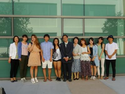 YNU Summer Intensive English Camp members at San Diego State University