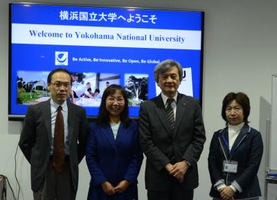 The 2nd from left Assoc. Professor Yan