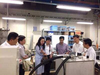 At Prof. Sanada laboratory