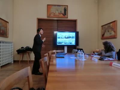 Presentation by Assoc. Prof. Shimono