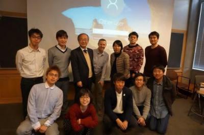 Commemorative photo with Associate Prof. Golub