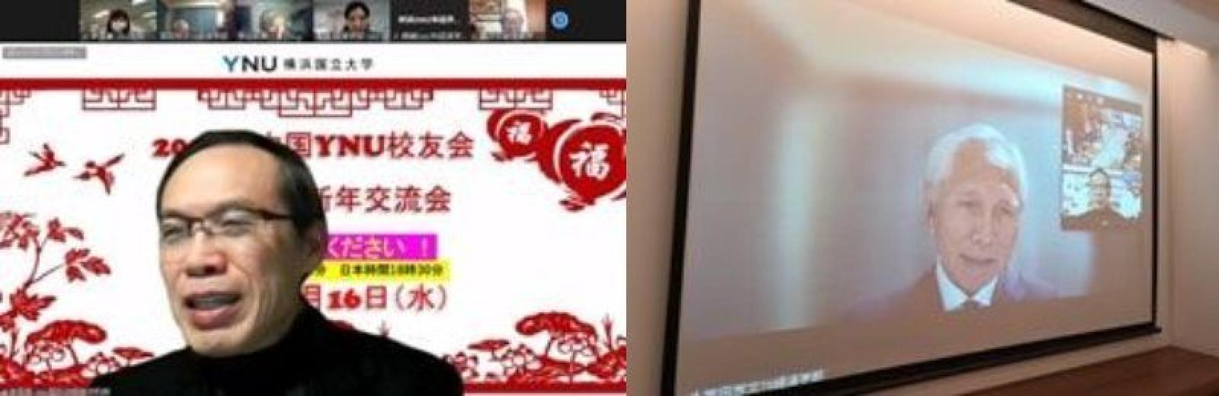 徐総合司会 宮田校友会長