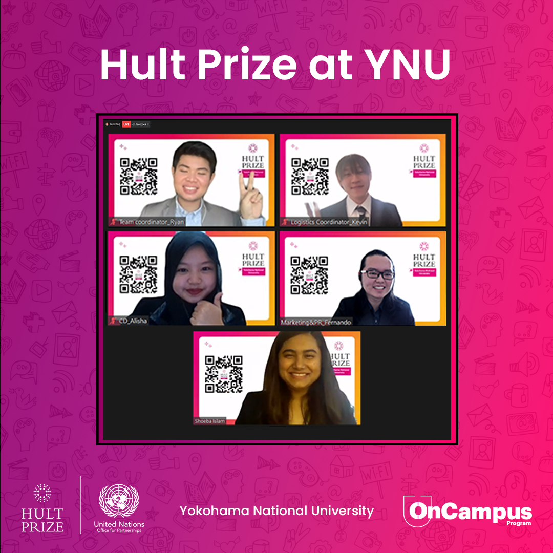 Hult Prize 実行員会のメンバー(2021-2022)