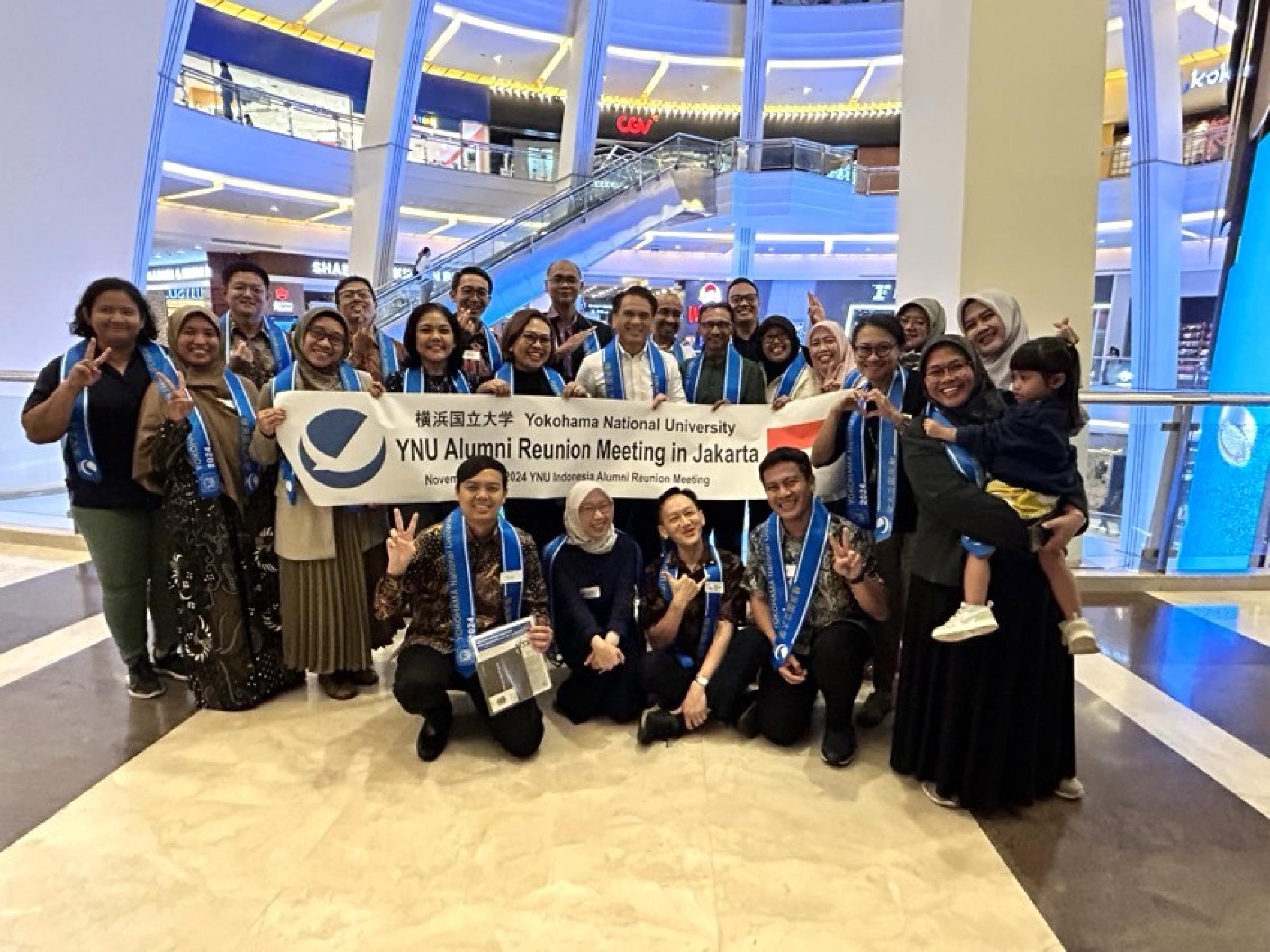 2024 YNU Indonesia Alumni Reunion group photo