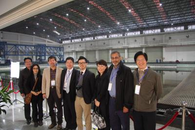 Group Photo at SJTU Deep Offshore Basin in Minhang Campus