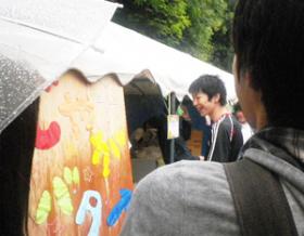 個性的な模擬店もたくさん