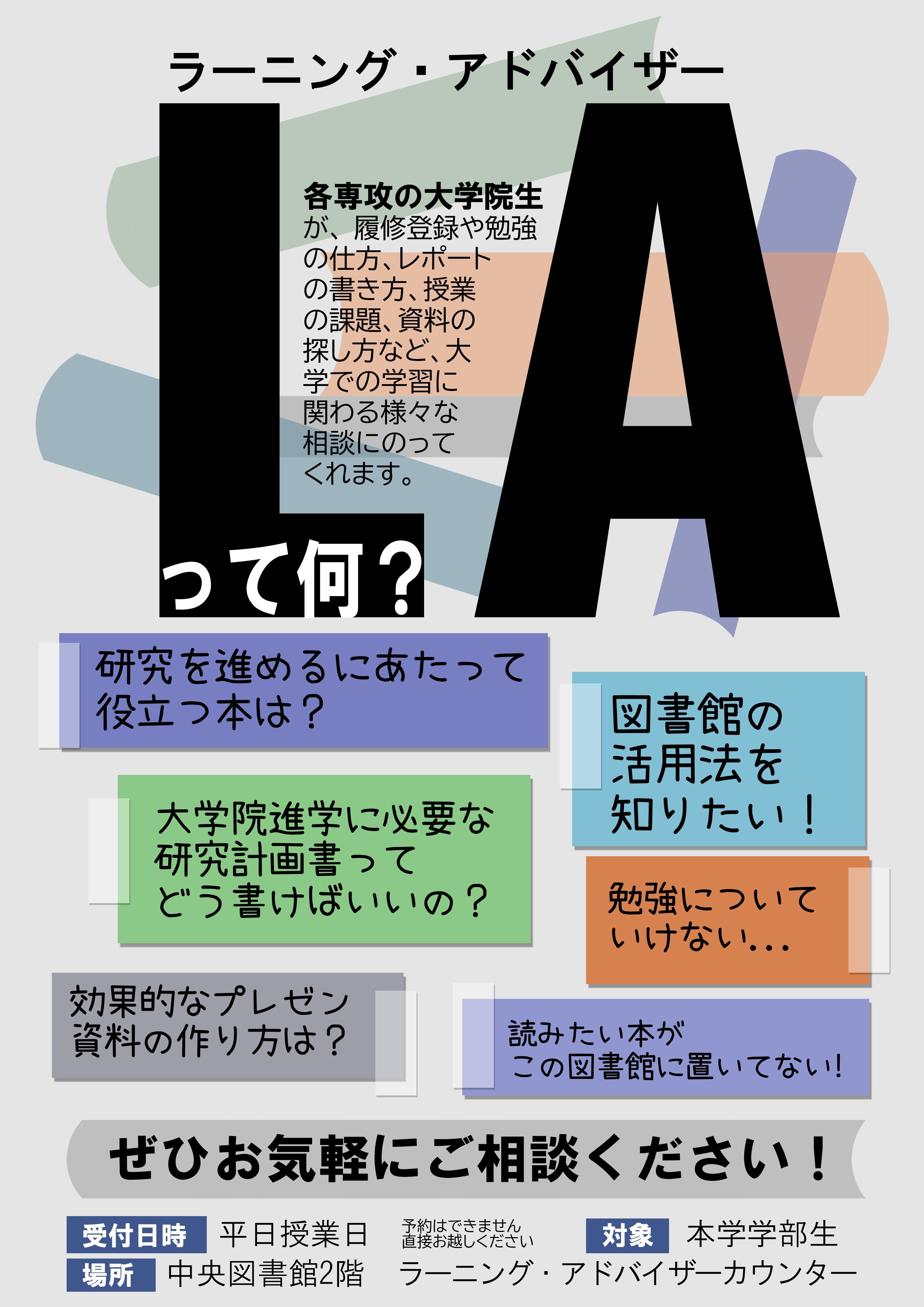 LA紹介ポスター