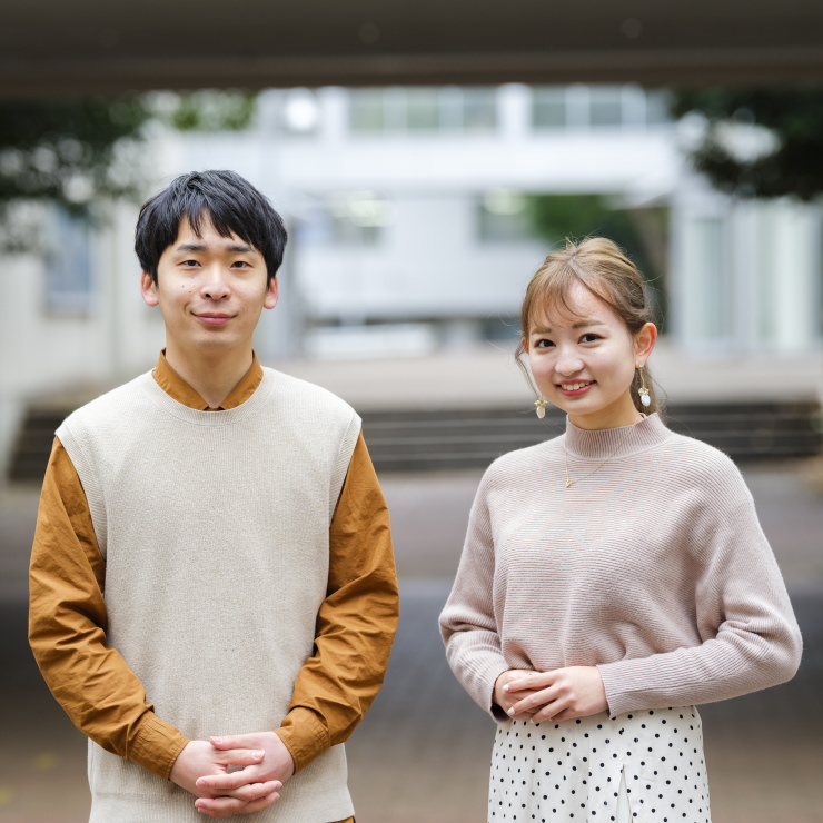 柴田 開　五十子 萌乃